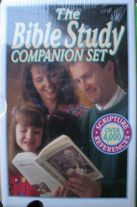 BIBLE STUDY COMPANION SET, 5 vol set, Brand new