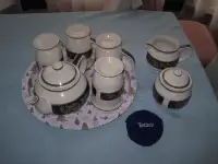 Vintage Tetley tea set