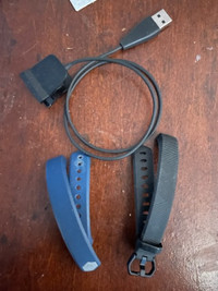 Fitbit Alta HR bands and charger