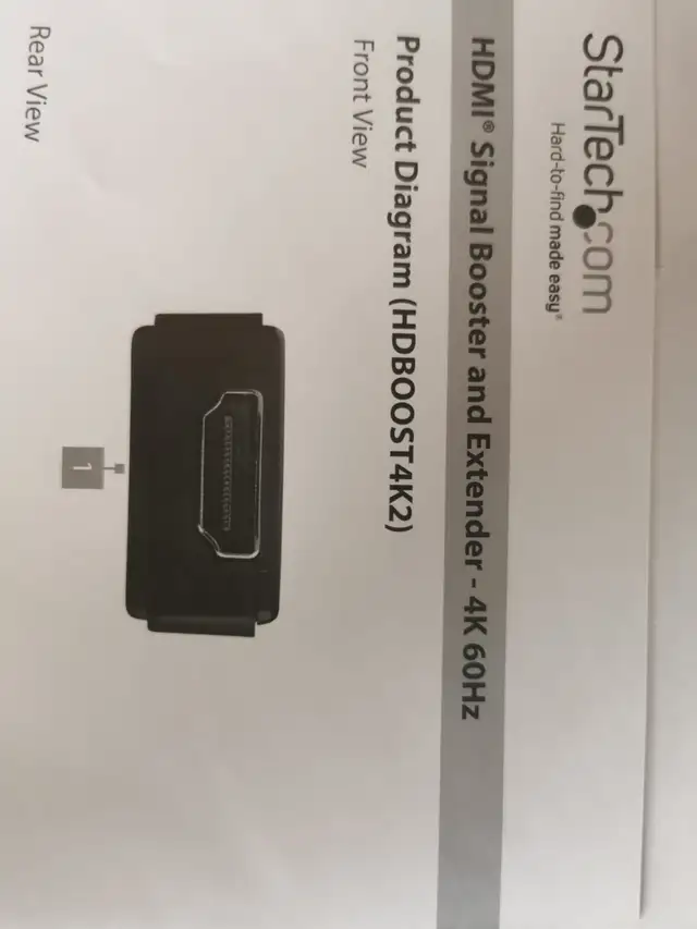 HDMI Signal Booster - 4K 60Hz - USB Power, StarTech.com in Cables & Connectors in Kitchener / Waterloo - Image 4