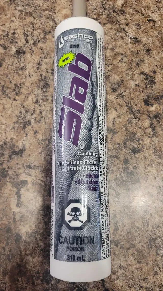 Slab Concerte Caulking in Other in Saskatoon - Image 2