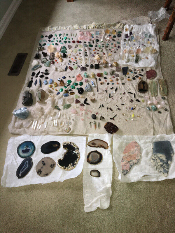 Crystals and stones and geode for sale  