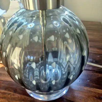 Pair of Murano 25" Table Lamps Grey, View more