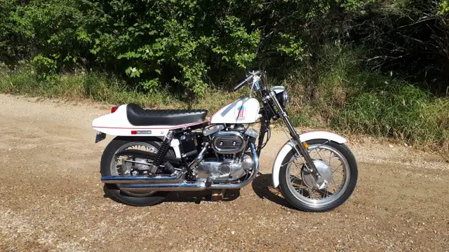 1971 Harley Davidson XLCH Boattail in Street, Cruisers & Choppers in Red Deer - Image 5