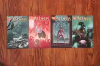 Comics Athena Set Of 4 Different Covers Same Story Inside Comic