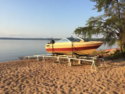 1989 Doral Bowrider with 90 Mercury HP. Boat, trailer and boat lift included. $3000. Located in Roun...