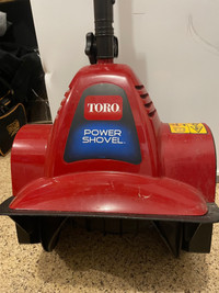 Toro electric snow shovel 