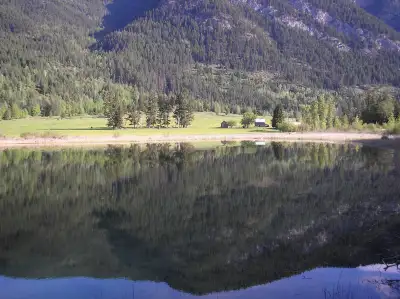 314 AC Beautiful Lakefront Recreational Property For Sale. It is located near Barriere, BC. Accessin...
