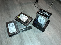 Home/Personal Data Backup System with 9 HDDs