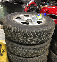3 winter tire with original Honda CRV 2012 LX 16inches steel rim