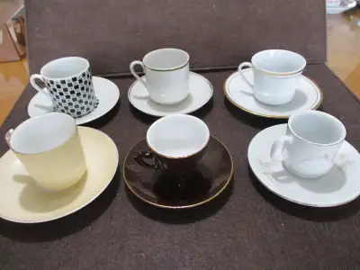 Ensemble de 6 tasses à thé (6 Cups of Tea), View more