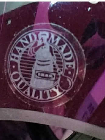 IKEA Knubbig Purple Leaf and Flower Glass Table Lamp in Indoor Lighting & Fans in Ottawa - Image 8