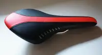 Fizik Arione Wing Flex Saddle Black & Red Leather Bike Seat