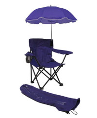 New folding chair with umbrella in a case