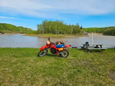 i have one 1984 Honda XR350R in good cont new tires with factory shop manual in Edm