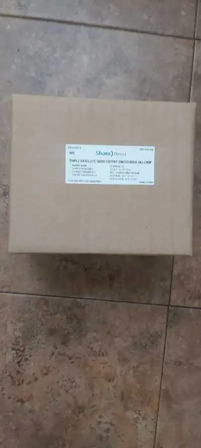 I have 5 brand new triple satellite xku LNBs for sale that are compatible with the 60e elliptical di...