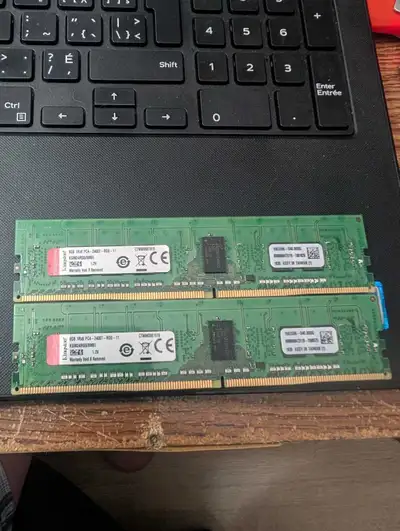 ddr4 2400mhz 16gb total (2x8gb), View more
