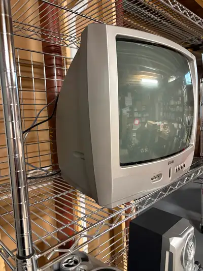 RCAF19436 CRT TV Retro gaming with remote $125, View more