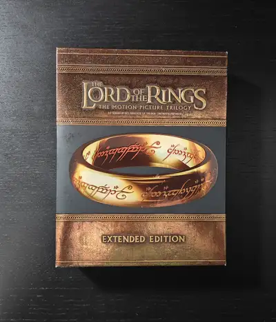 Lord of the Rings Trilogy Extended Ed Blu Ray, View more