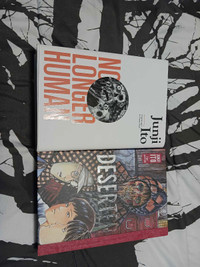 2 manga books hardcover