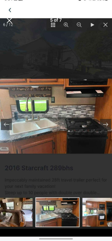 2016 starcraft 289 BHS with hitch in Travel Trailers & Campers in St. Catharines - Image 3