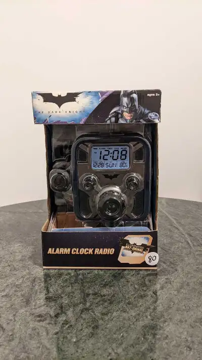 Batman alarm clock radio RARE!!!, View more