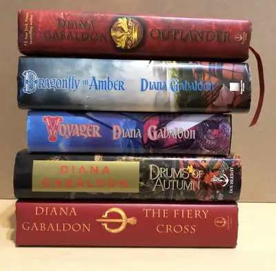 Diana Gabaldon hardcover Outlander novels (various prices) 1-5, View more