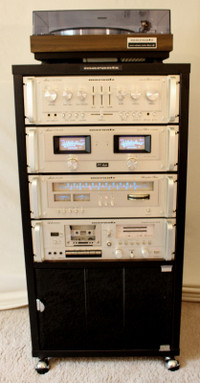 Marantz Stereo - 3250B PreAmp, 170DC Amplifier, 6100 Turntable