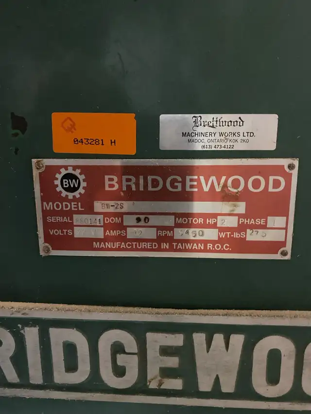 Bridgewood Shaper/router table in Power Tools in Belleville - Image 4