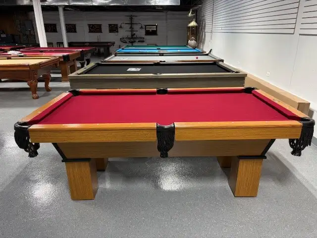 Table de billard usagée Palason ardoise 7 pieds Pool Table in Toys & Games in Shawinigan - Image 4