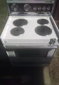 Vintage electric oven range