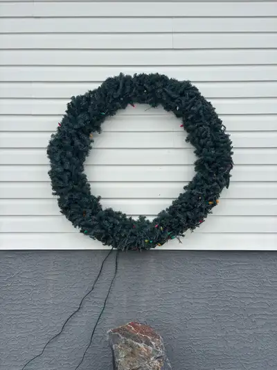 large holiday wreath , View more