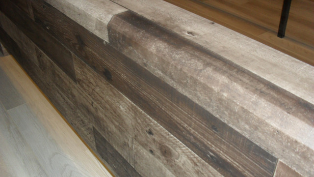 Queen Panel Bed Frame + Split Folding Wood Bunkie Board in Beds & Mattresses in Gatineau - Image 3