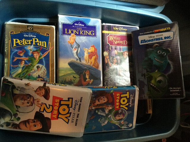 Films VHS pour enfants dans CD, DVD et Blu-ray  à Ville de Montréal