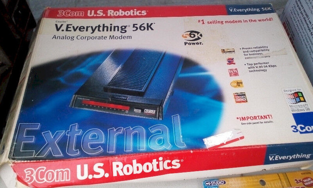 ***US Robotics V.Everything 56K Corporate Modem in System Components in Chatham-Kent