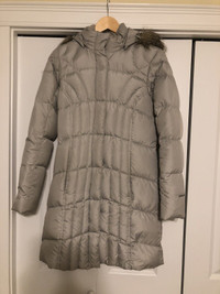 Eddie Bauer long coat; Columbia  ski jacket