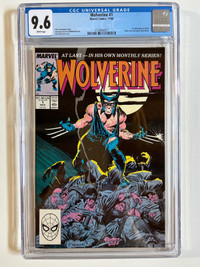 Wolverine #1 comic. CGC