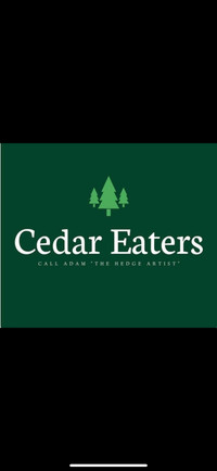 Cedar Eaters Hedge Trimming & Removal