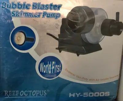 Brand new in sealed box reef octo protein skimmer pumps. Very efficient, quiet and long lasting, Bub...