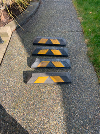 Rubber Parking Curb Stops