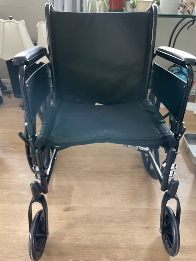 Transfer Wheelchair, foot rests, cushion Health & Special Needs