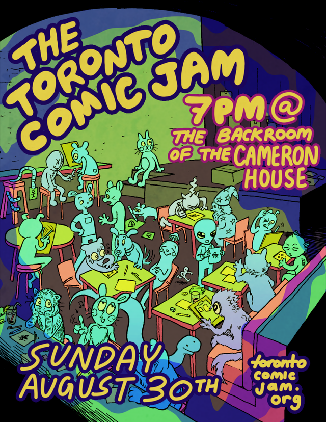 The Anguished August Toronto Comic Jam