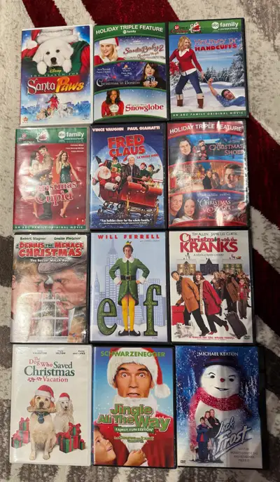 Christmas DVD’S for sale , View more