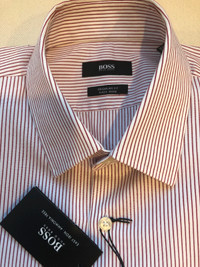Hugo Boss Designer Dress Shirt - Men's size M or 15 1/2