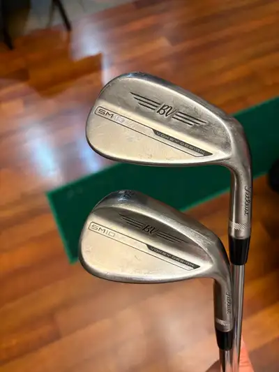 Titleist Vokey Sm10 Raw Wedgeworks 54 S grind and 50.08 F grind, View more