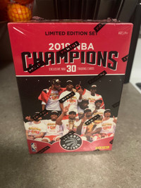 2019 Panini Toronto Raptors NBA Champions Factory Sealed Box Set