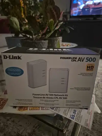 D-Link Powerline AV 500 Never Used!!, View more