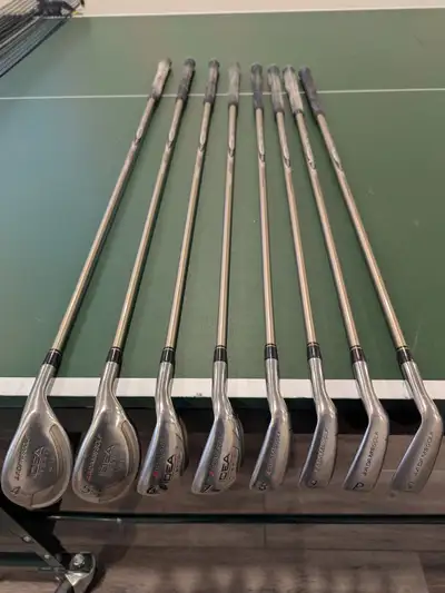 8 Piece Ladies Right Hand Adams a20S Idea Hybrid Irons Golf Set, View more