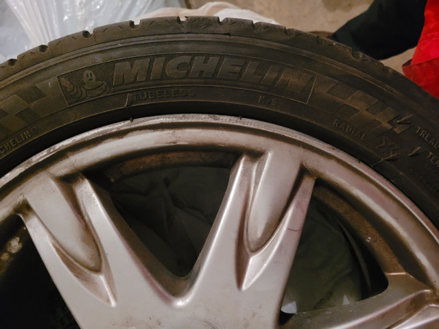 Mags Volvo S60 et pneus Michelin Pilot Sport 235/45 R17 97V dans Pneus et jantes  à Laval/Rive Nord