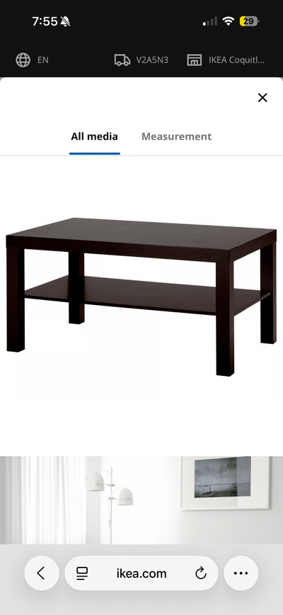 IKEA coffee table, View more
